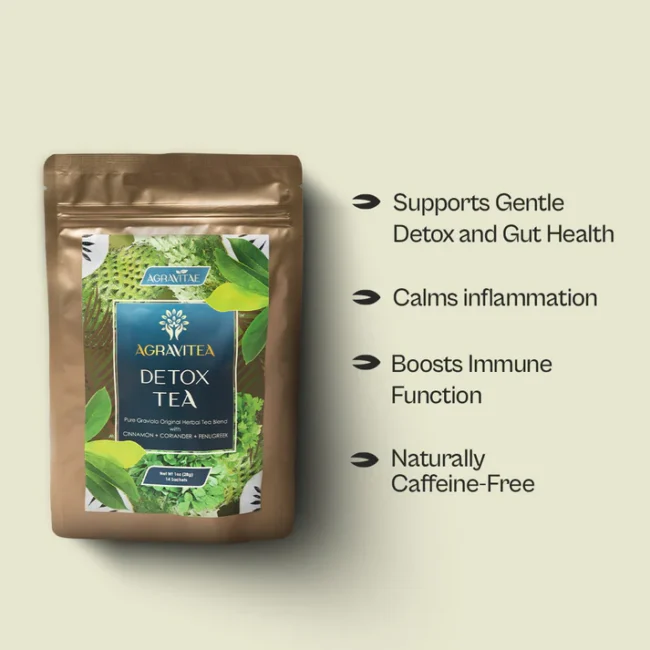 Detox Tea Pure Graviola Herbal Tea Blend - Image 4