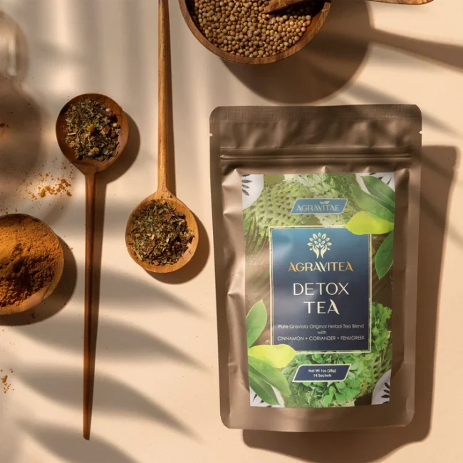 Detox Tea Pure Graviola Herbal Tea Blend - Image 5