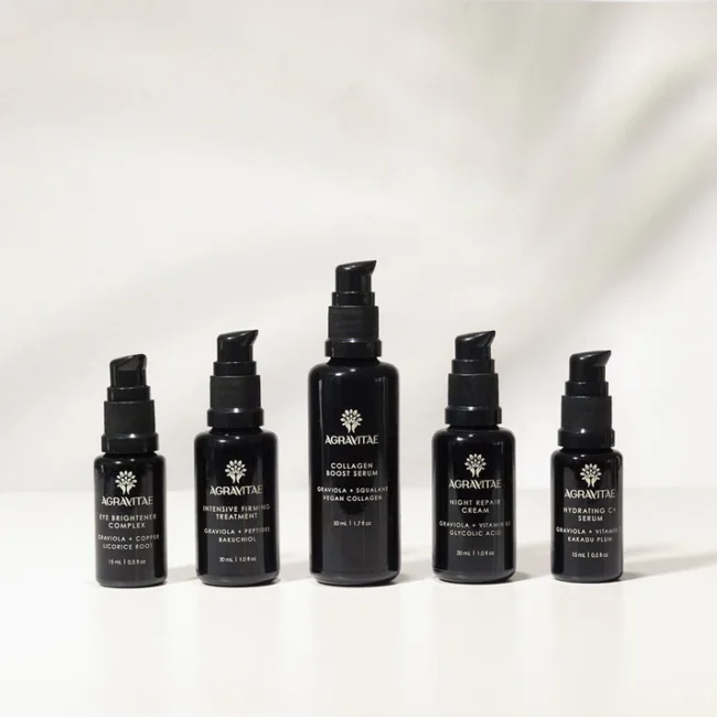 PREMIER KIT comprised of one each of the 5 Skin Care products in a outer box and tray.